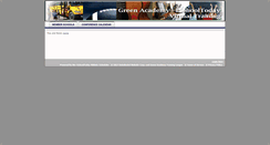 Desktop Screenshot of greenacademytrainingleague.org